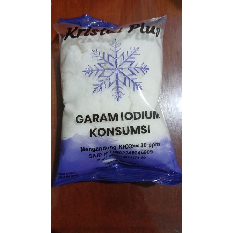 

Garam dapur 250 gram