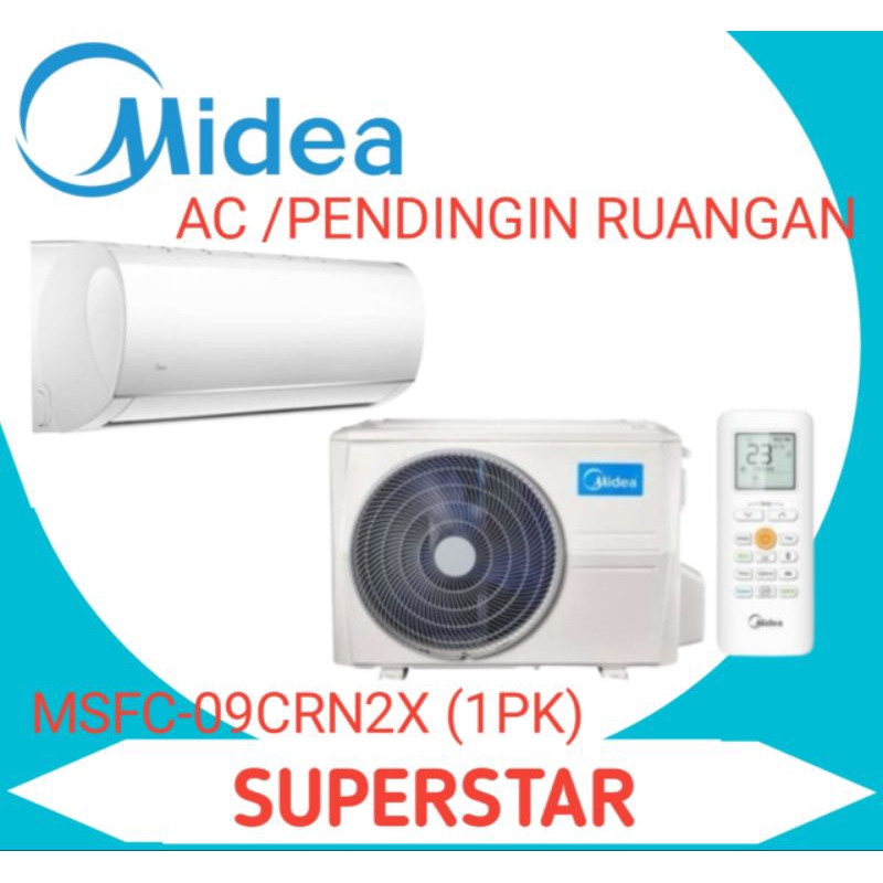 Ac Pendingin Ruangan Midea MSFC-09CRN2X 1PK