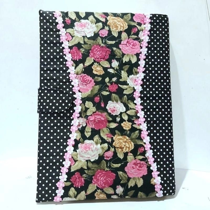 

Cover Al Quran kain A4 Sampul Al-Quran ekslusif besar Al-Qur'an etnik