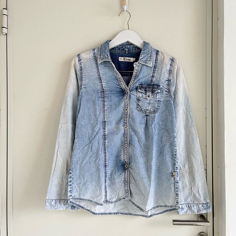 Lois Denim shirt - kemeja denim original by Lois