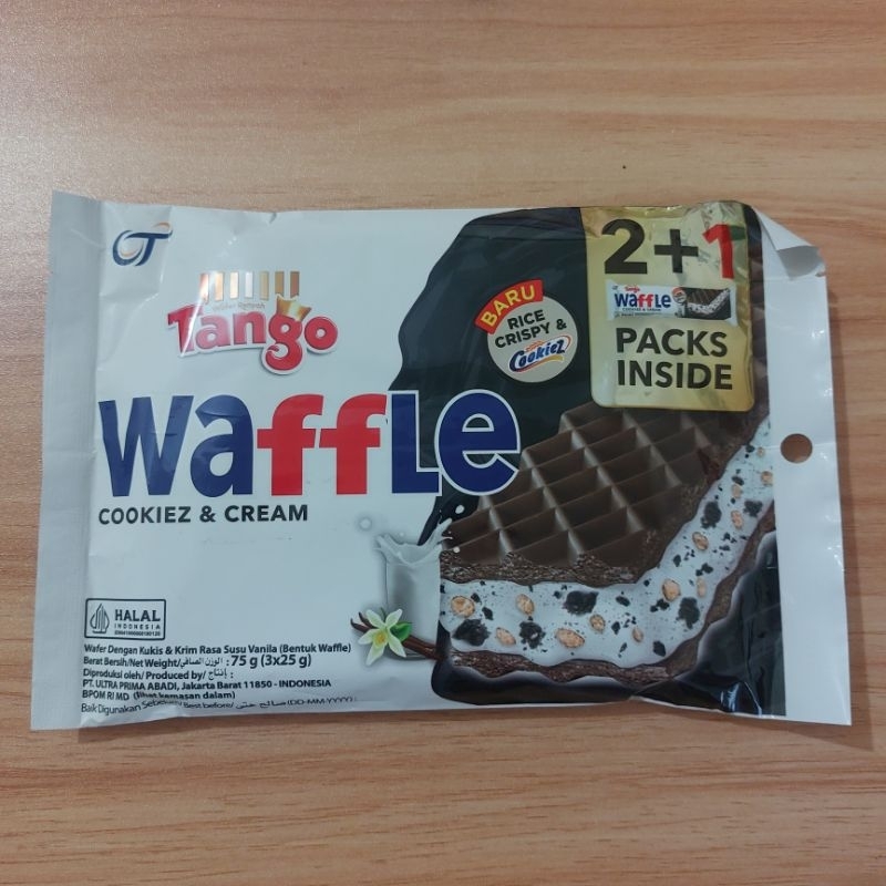 

Tango Waffle Cookiez and Cream (3x25gr)