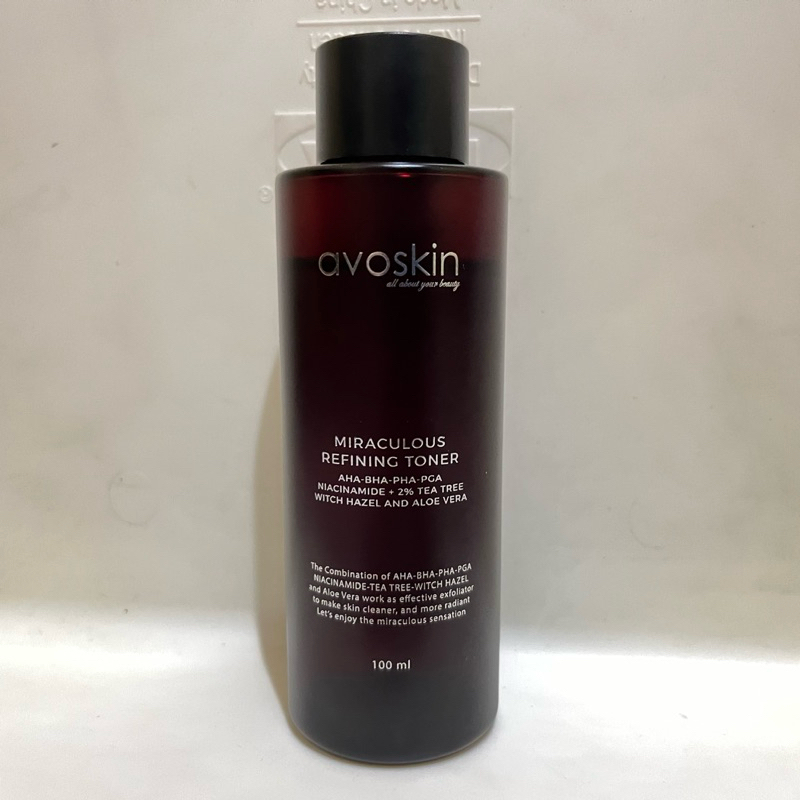 [PRELOVED] AVOSKIN Miraculous Refining Toner mrt exfo 100ml
