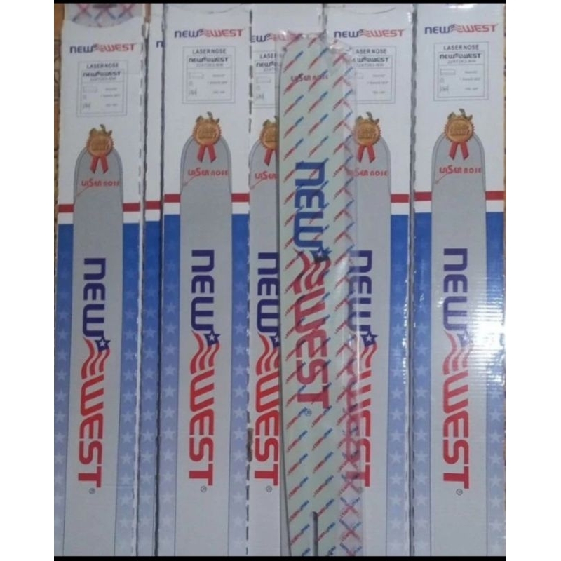 Guide Bar Pedang Hardnose Laser Tip Hard Nose Senso Chainsaw New West NewWest 22 Inch 22" 38T Origin