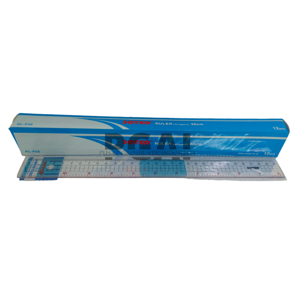 

PENGGARIS MIKA PLASTIK JOYKO RL-P30 RULER QUALITY PREMIUM 1 PCS HARGA GROSUR 12 PCS