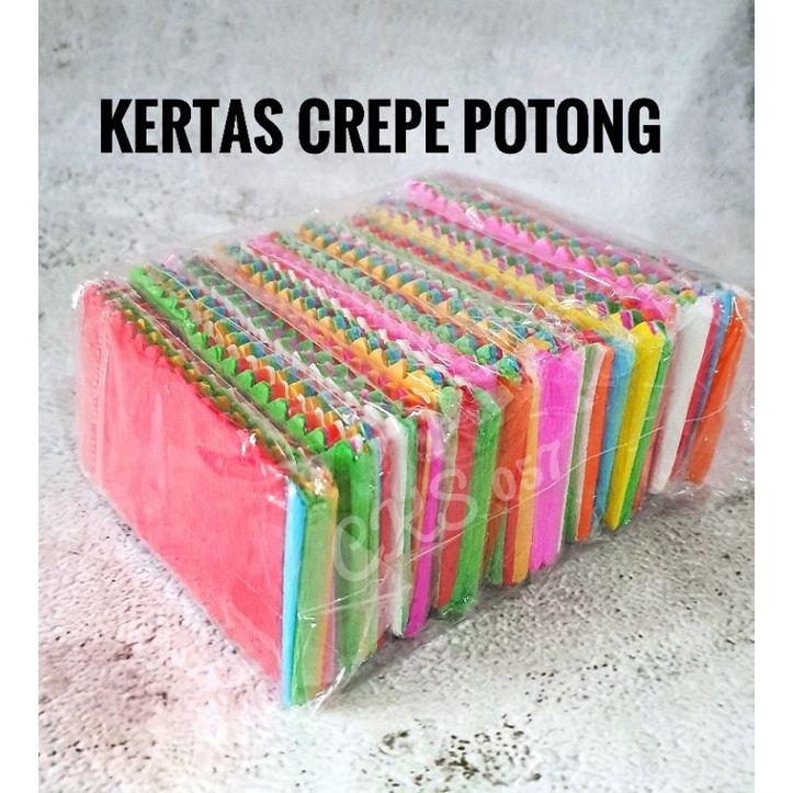 

Kertas Crepe Potong / Kertas Krep Potong