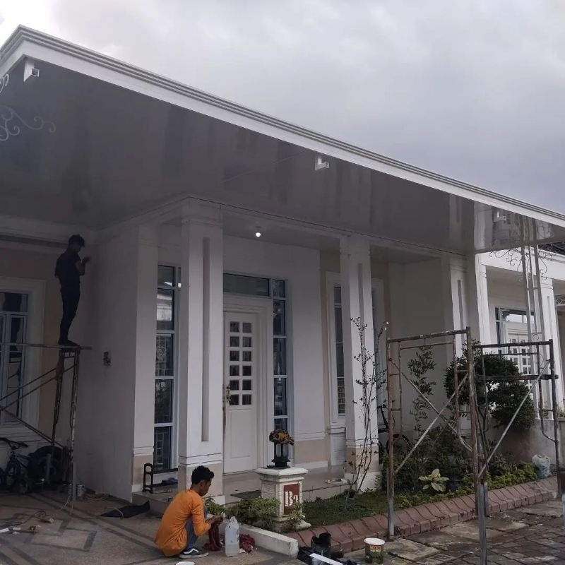 Kanopi Plafon Pvc Kombinasi Alderon Rs / Alderon Double Layer / Spandek