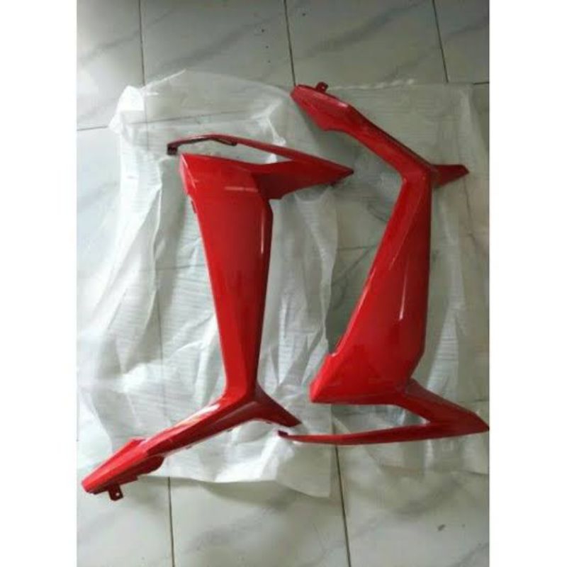 Cover dek sayap sayapan tebeng leksil luar samping HONDA SUPRA X 125 NEW FI / INJECSI 2015 Kualitas 