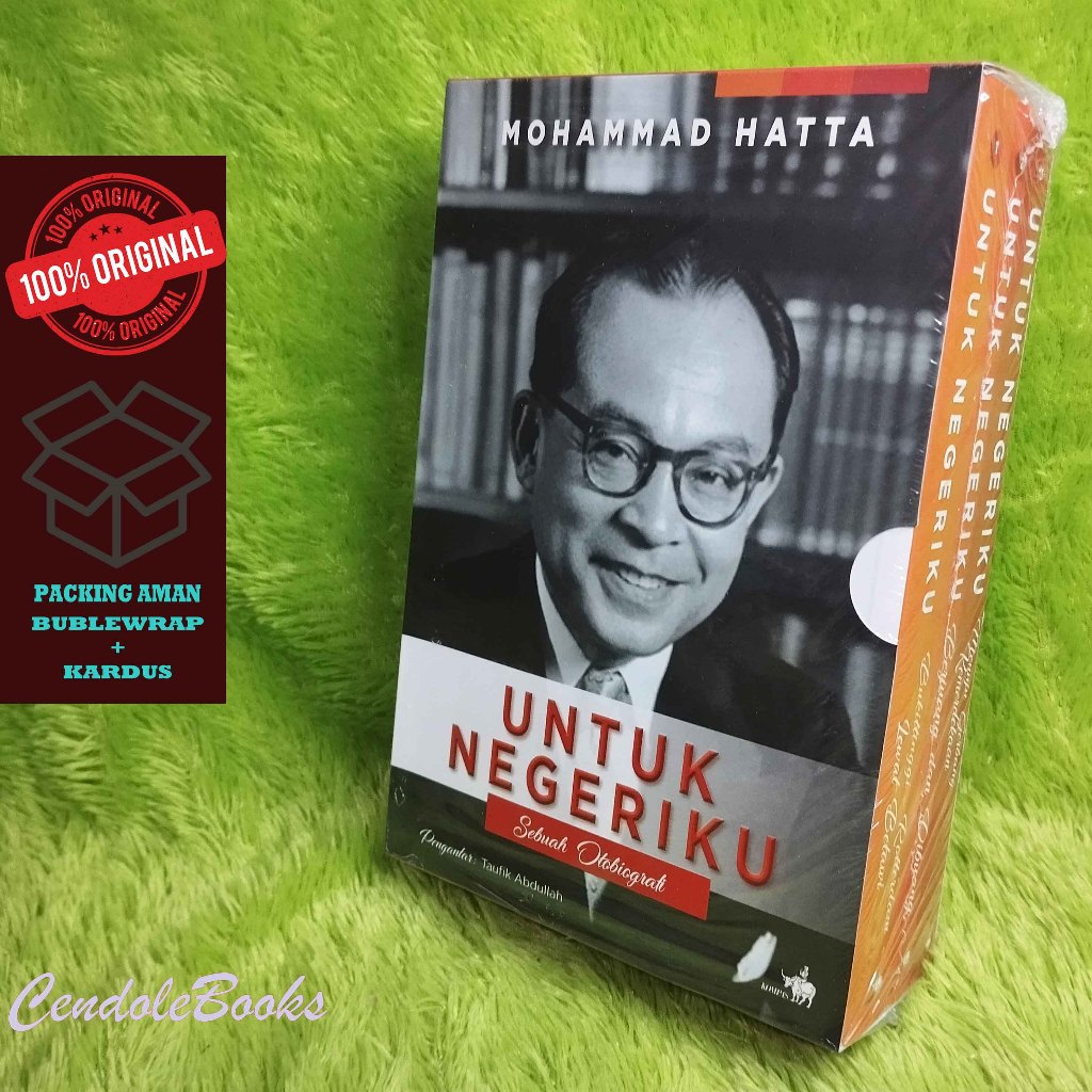 Paket Buku Untuk Negeriku : Sebuah Otobiografi Mohammad Hatta