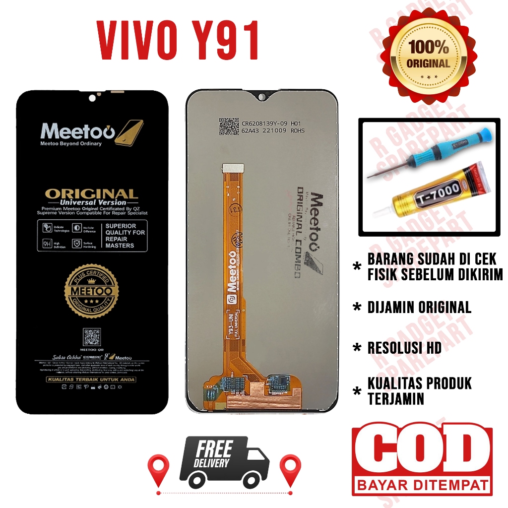 Lcd Vivo Y91 Original OEM Quality Lcd Touchscreen Fullset Vivo Y91