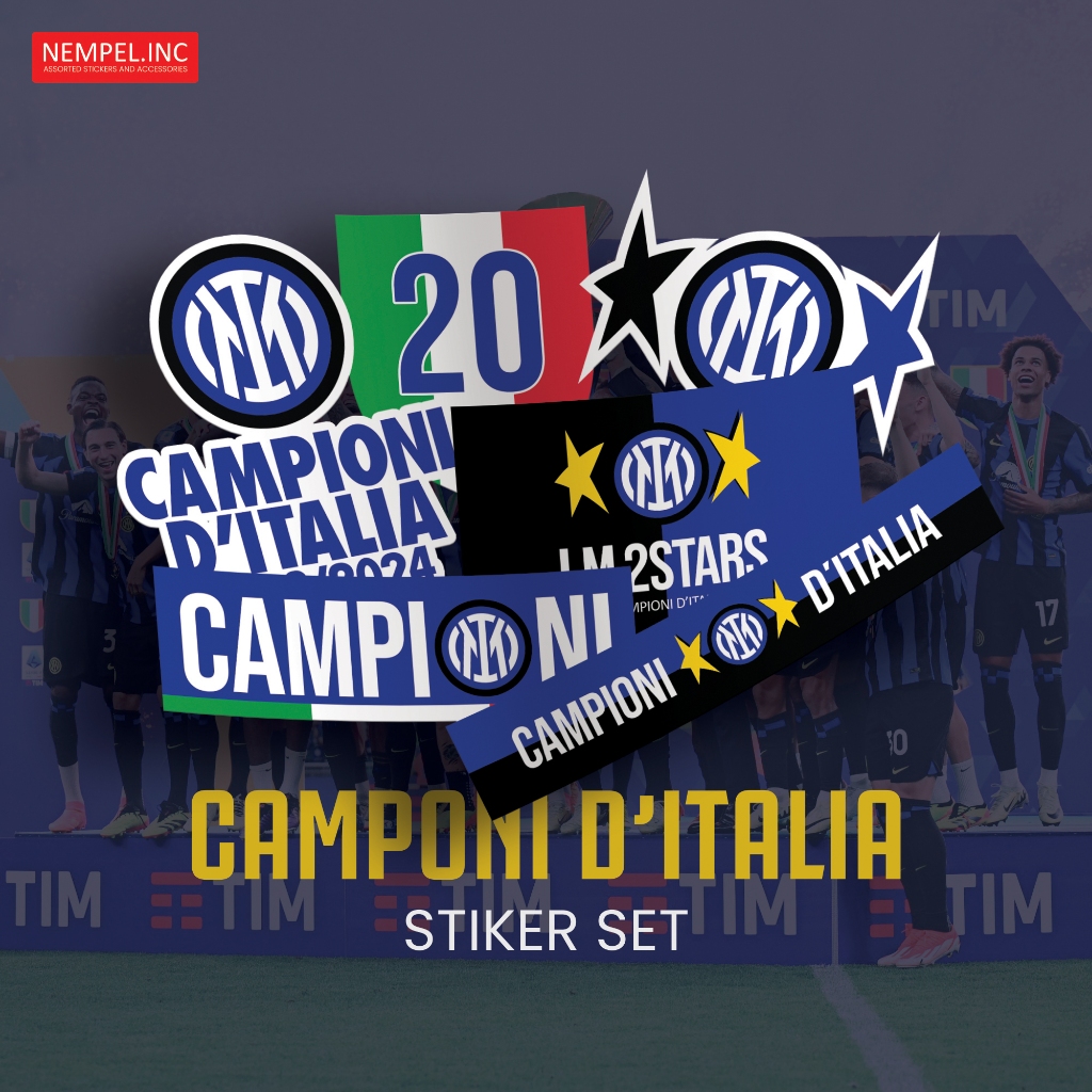 

Stiker Set Sticker Set Campioni D'Italia INTER