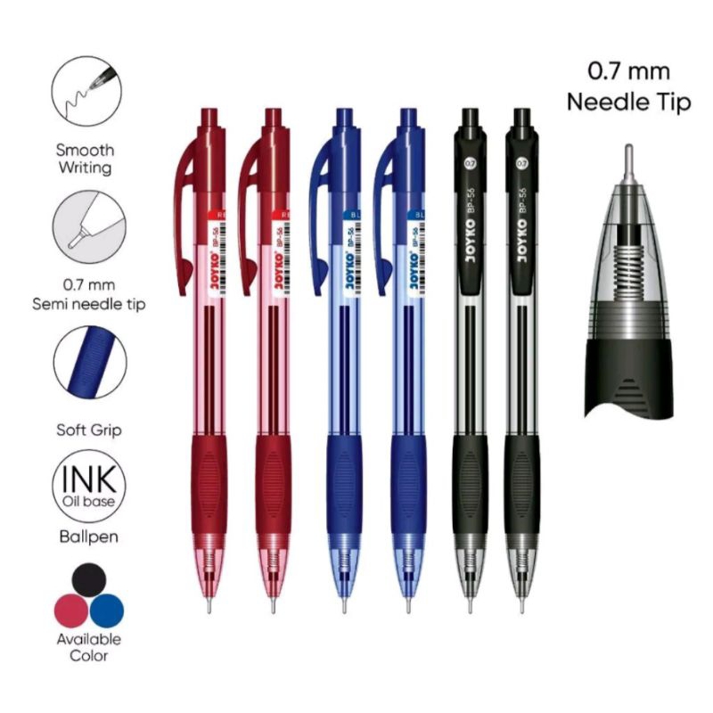 

Pulpen Pena BP-56 0.7mm (12PCS)