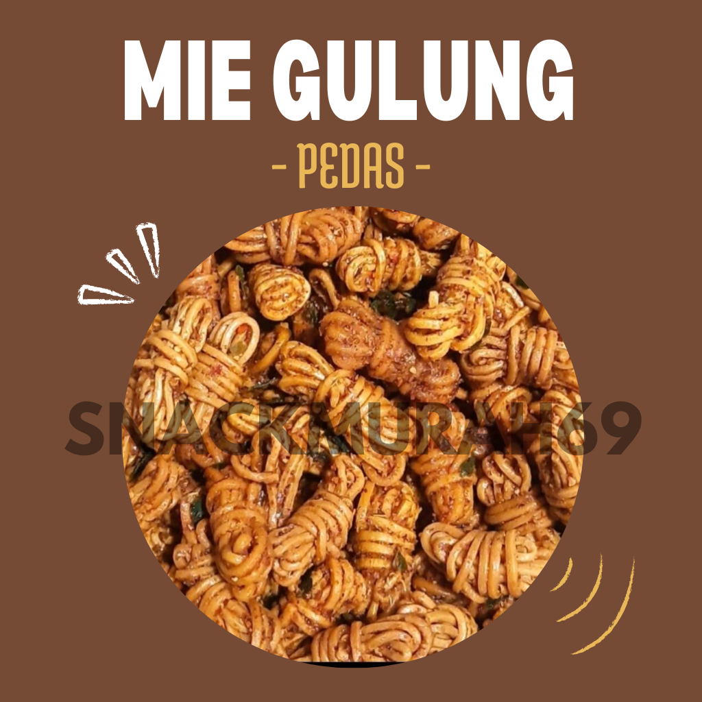 

Mie Gulung Pedas Daun Jeruk 500 gram Termurah Terenak