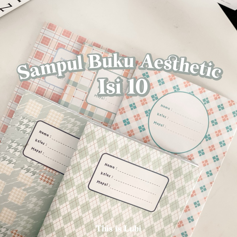 

Sampul Buku Aesthetic (Isi 10) Sampul Buku Pastel Aesthetic - Sampul Buku Motif Sampul Buku Bigboss Boxy