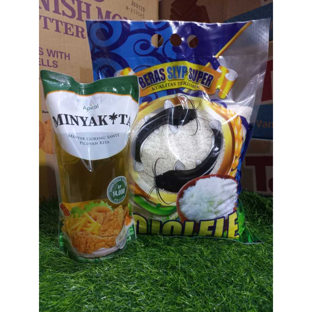 

Bermin (beras 3.5kg + minyak 1L)