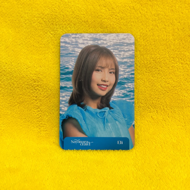 photocard jkt48 eli sayonara crawl official