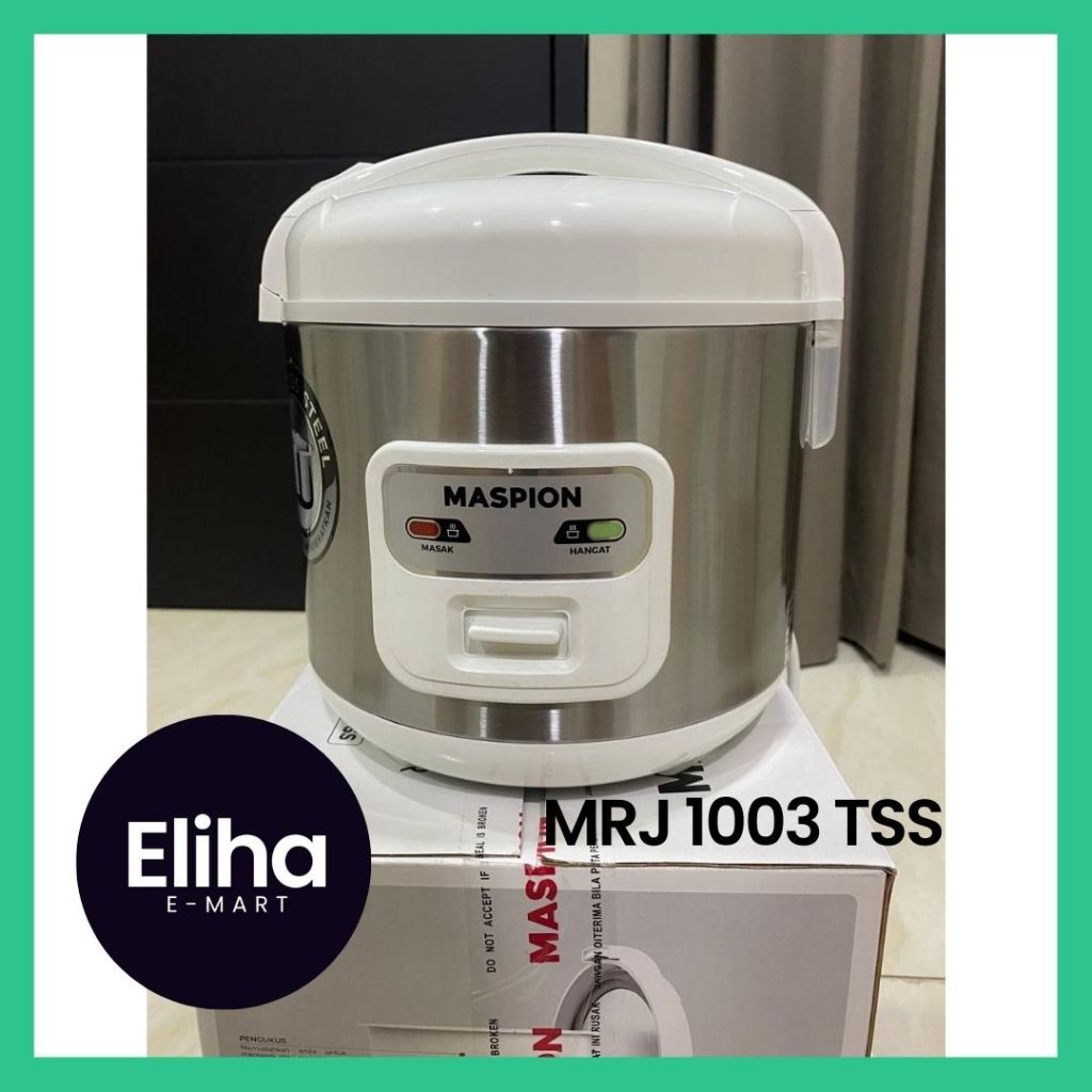 Rice Cooker Maspion MRJ 1003 TSS - Maspion Rice Cooker Haji/ Penanak Nasi