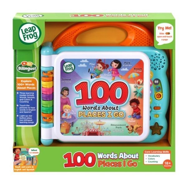 LeapFrog 100 Words About Places I Go Kids Toy Book