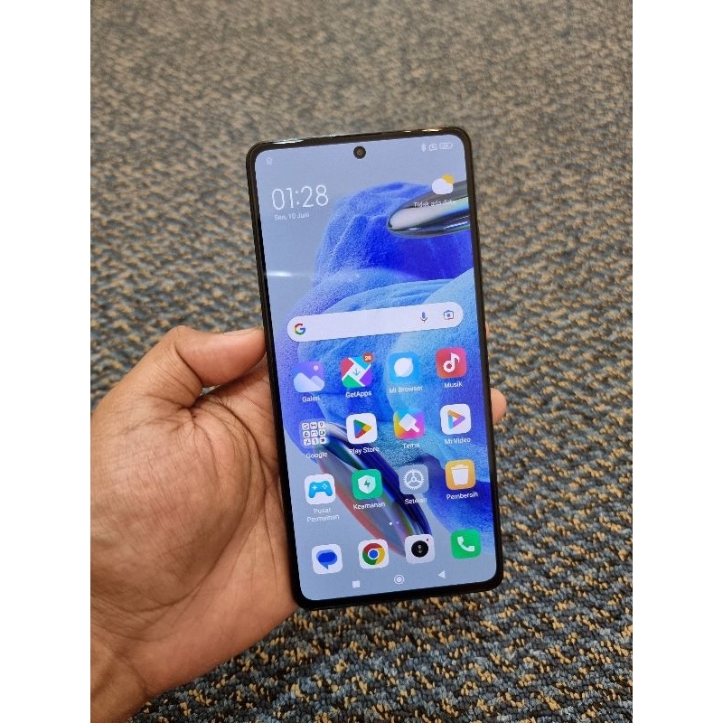 Handphone Hp Xiaomi Redmi Note 12 Pro 5G 8/256 Second Seken Bekas Murah