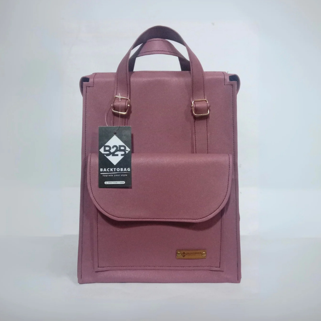 TAS RANSEL WANITA FILM DRAKOR TRUE BEAUTY WARNA TARO KUALITAS PREMIUM UNTUK SEKOLAH KULIAH HANGOUT