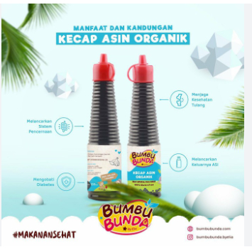 

Bumbu Bunda Kecap Asin 140ml