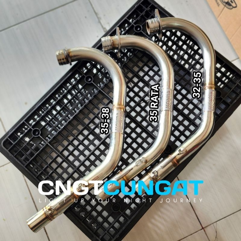 Leher Knalpot CB GL MP Tiger Stenlis / Leher Knalpot Cobi Corbi Plor CB GL Kleper Stenlis