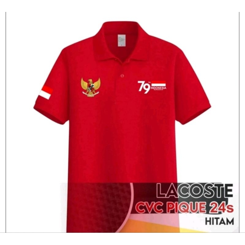 Kaos Kerah Kemerdekaan - Kaos polo 17 Agustus
