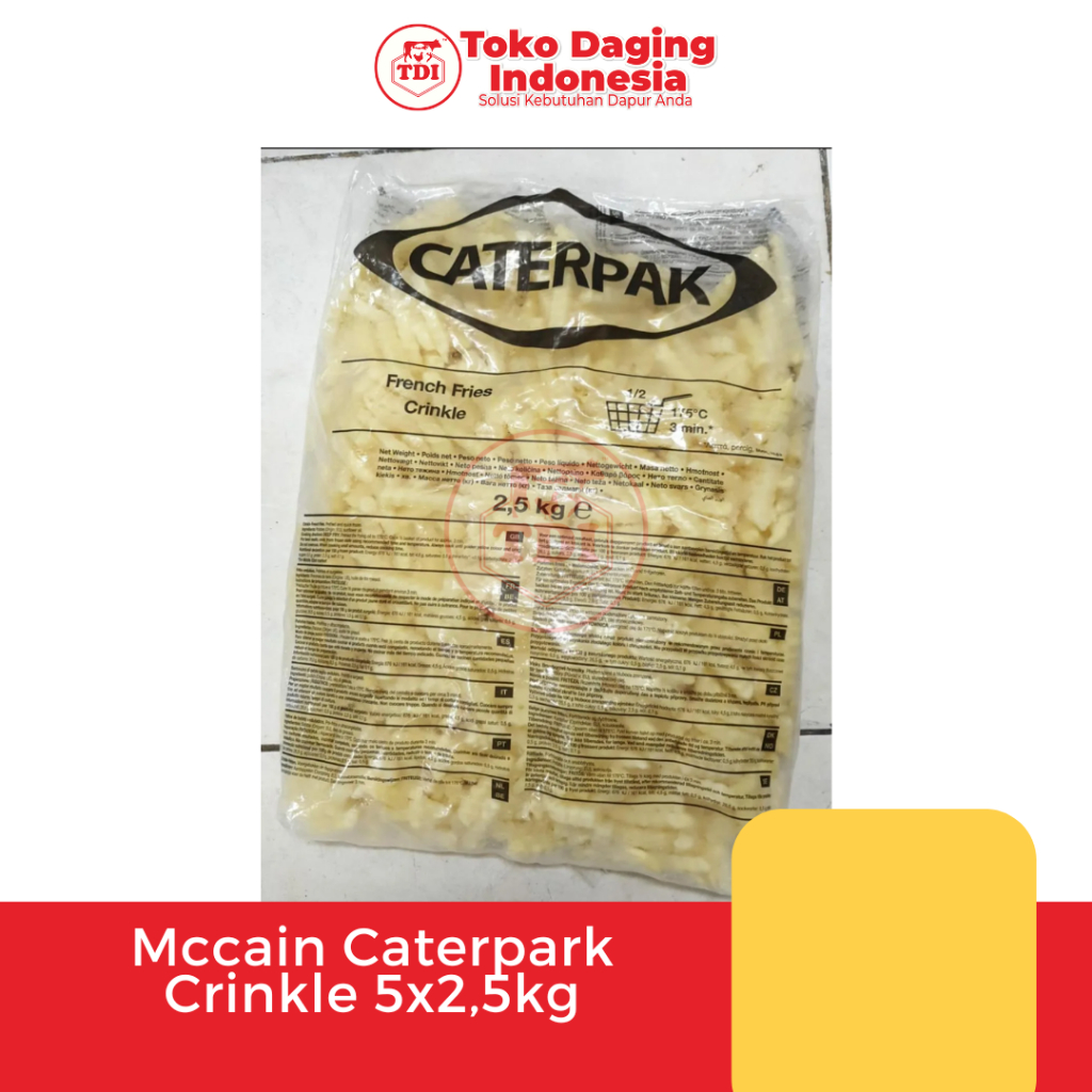 

Mccain Caterpark Crinkle 5x2,5kg