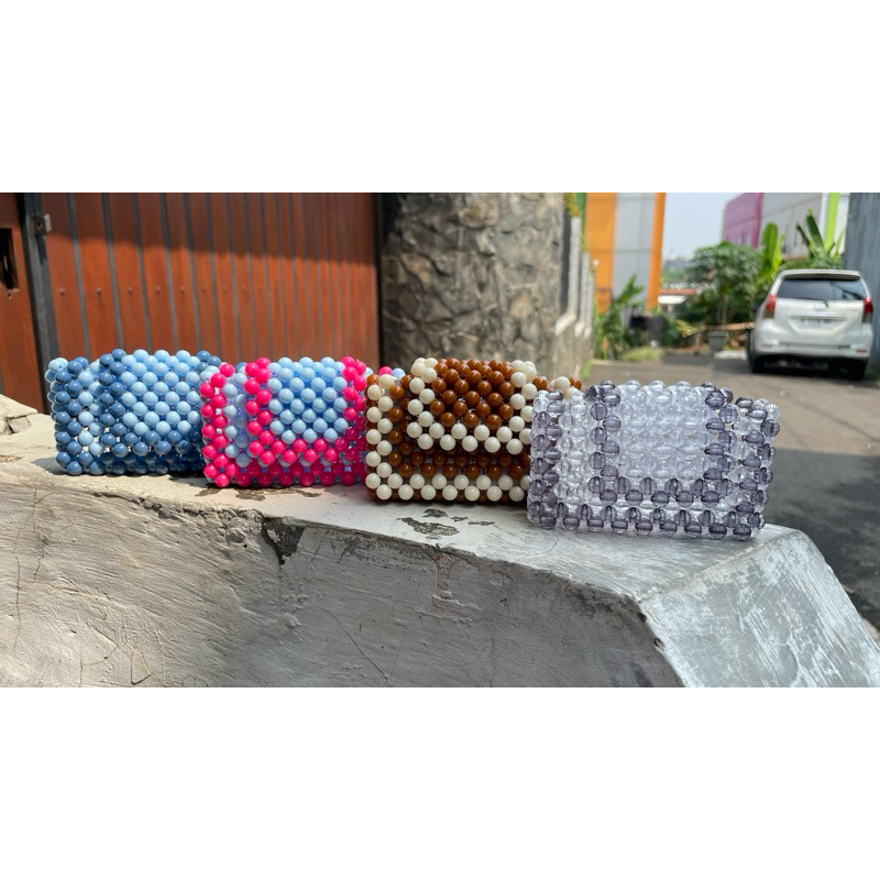 DOMPET MANIK-MANIK || SOUVERNIR PERNIKAHAN || WALLET BEADS