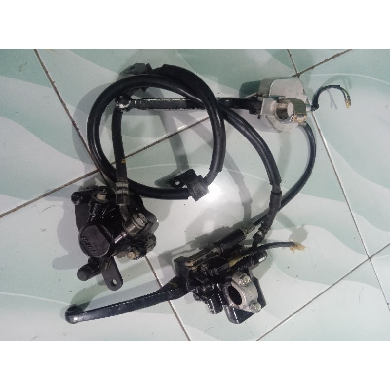 cakram depan combi brake vario 125 old original second