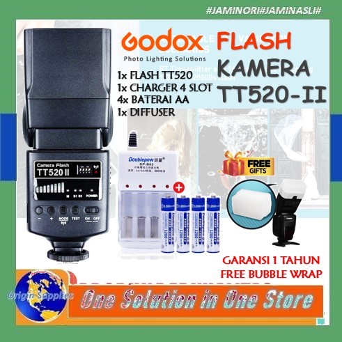 Godox Flash TT520ii TT 520II TT 520 II Speedlight Flash Godox