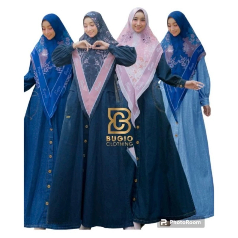 HAURA GAMIS DENIM BY BUGIO CLOTING