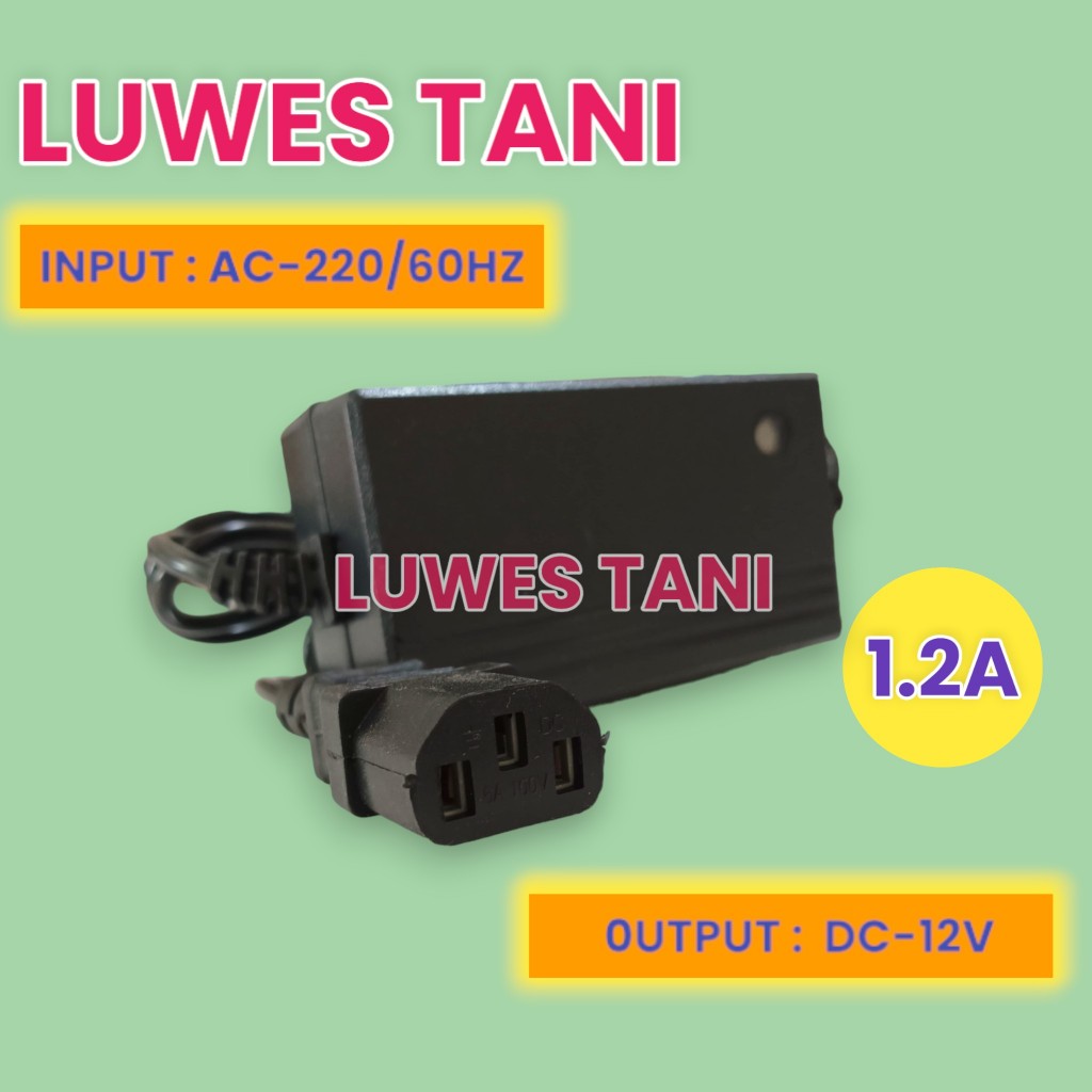 Charger swan 1.2A cas tangki sprayer elektrik swan