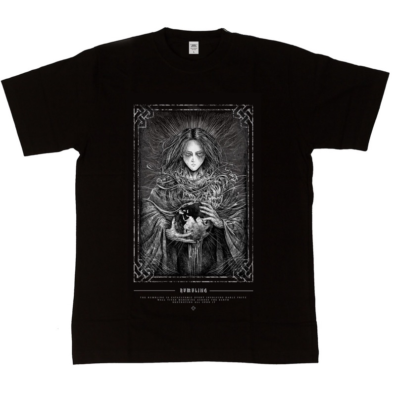 Baju kaos Eren globe Attack on Titan uniqlo Tshirt Premium
