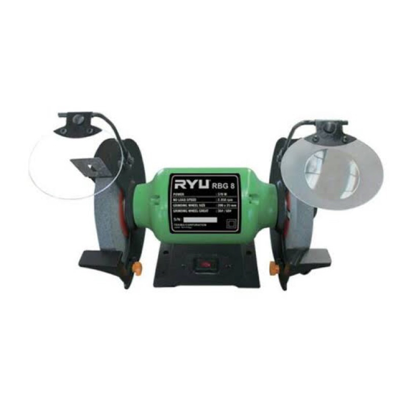 RYU RBG 8 Bench Grinder / Gerinda / Gurinda Duduk 8"