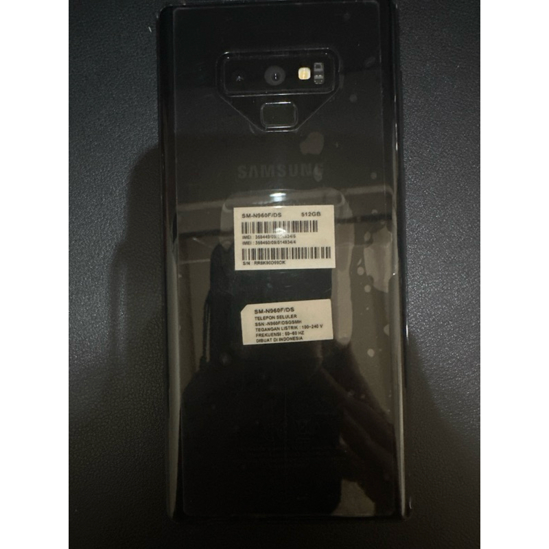 samsung note 9 512gb bekas sein