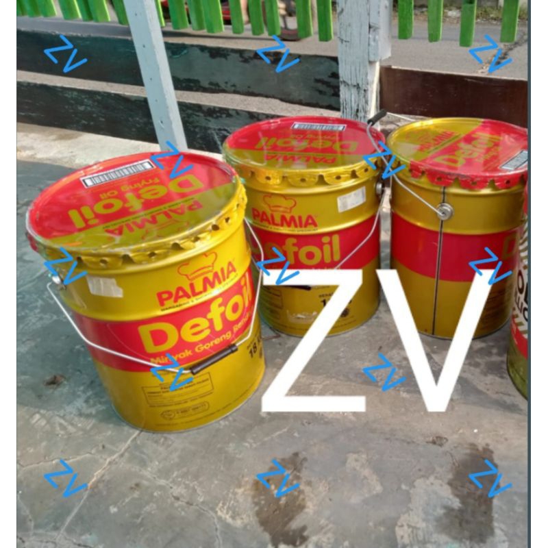Ember Seng bekas ukuran 20 liter / Kaleng / Drum Mini / Tong (ex-Palmia)