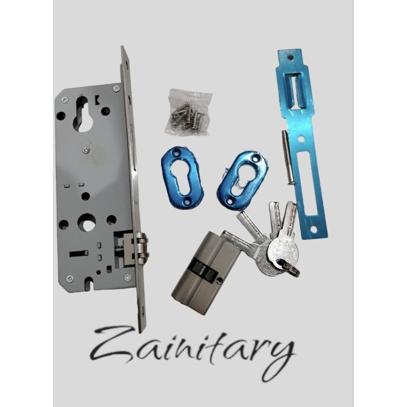 ZNY body kunci pintu pelor pintu 2 daun