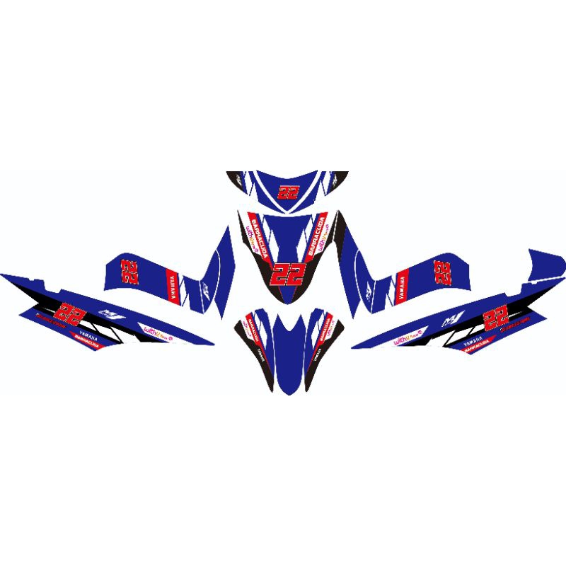 DECAL MIO SOUL DECAL MIO SOUL KARBU