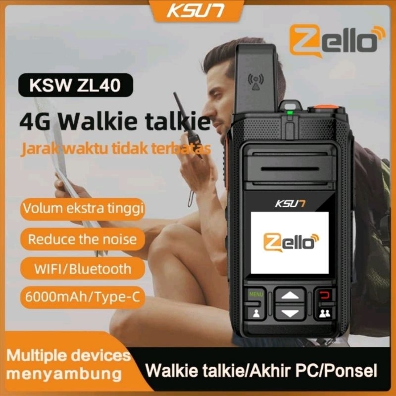 Ksun ZL40 HT PoC Zello 4G LTE