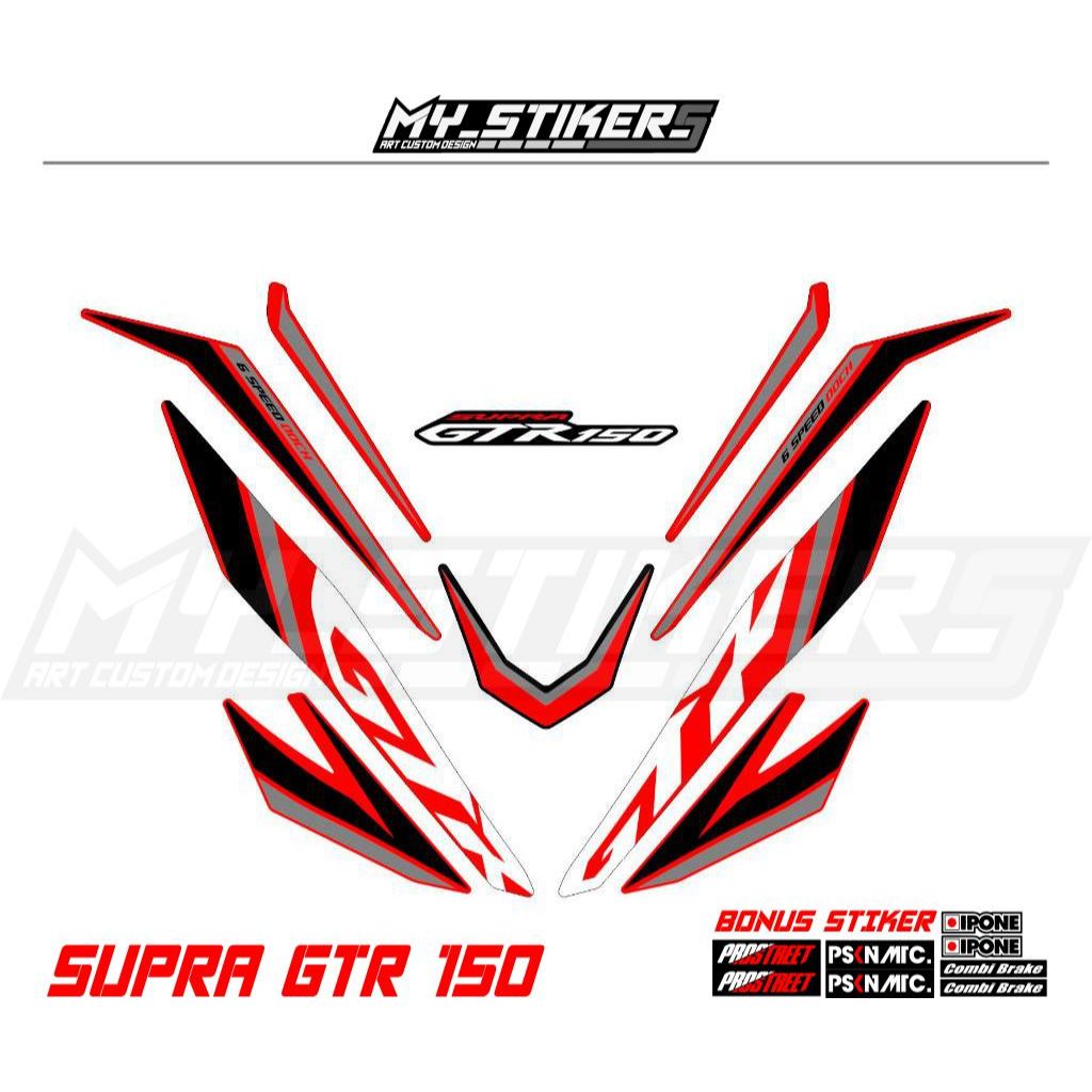 Striping SUPRA GTR 150 MALAYSIA/HONDA WINNER150 MALAYSIA-VIATNAM-THAILAD/HONDA GTR 150