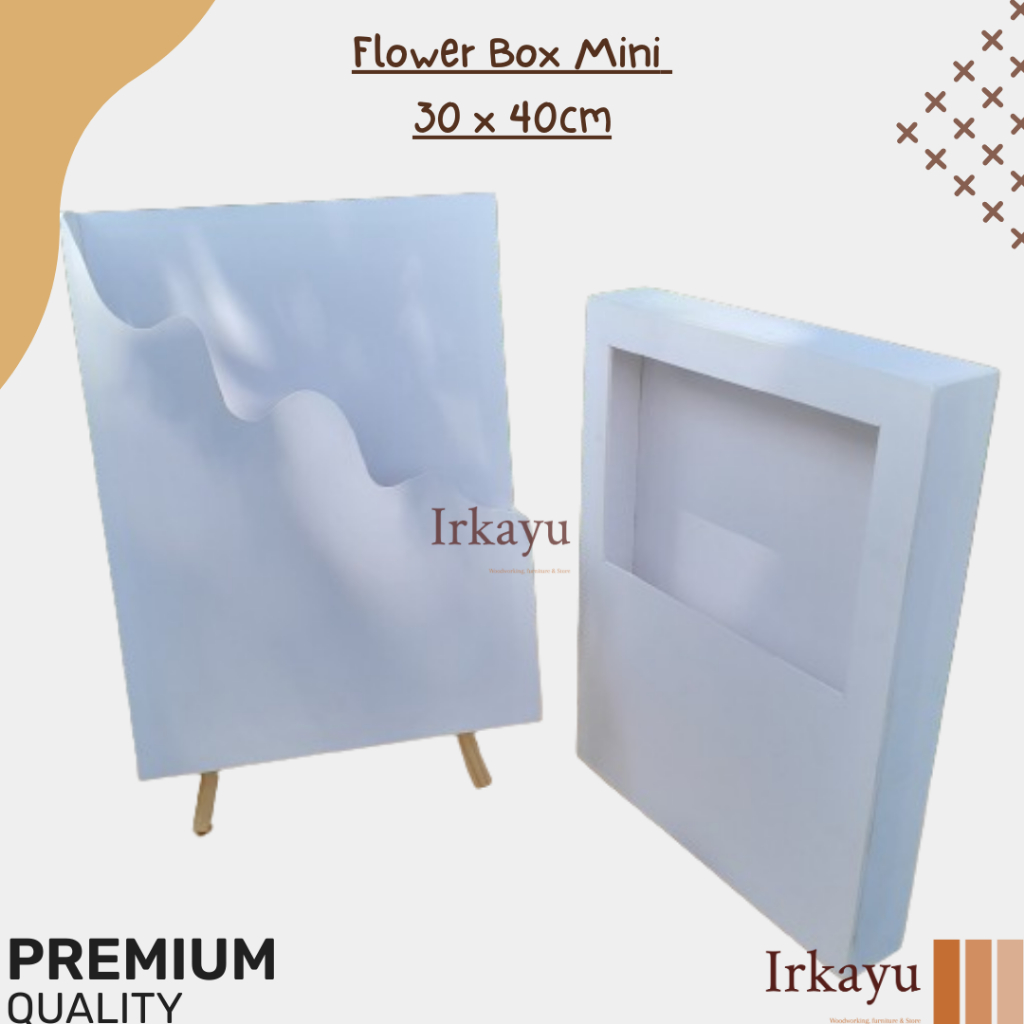 

FLOWERS BOX MINI 30x40cm/ FLOWERS BOX MEDAN/WELCOME SIGN