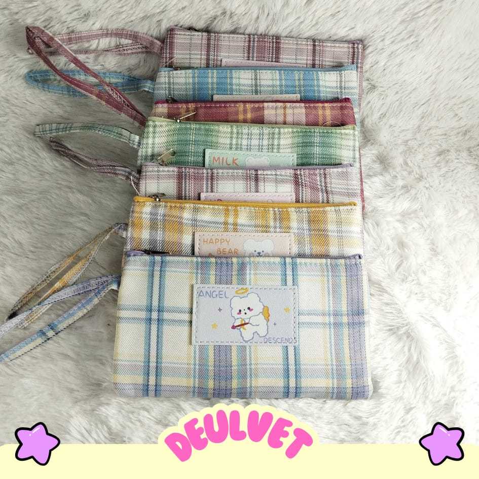 

Tempat Pensil Anak Aneka Warna Pouch Handphone Lucu Kotak - Kotak