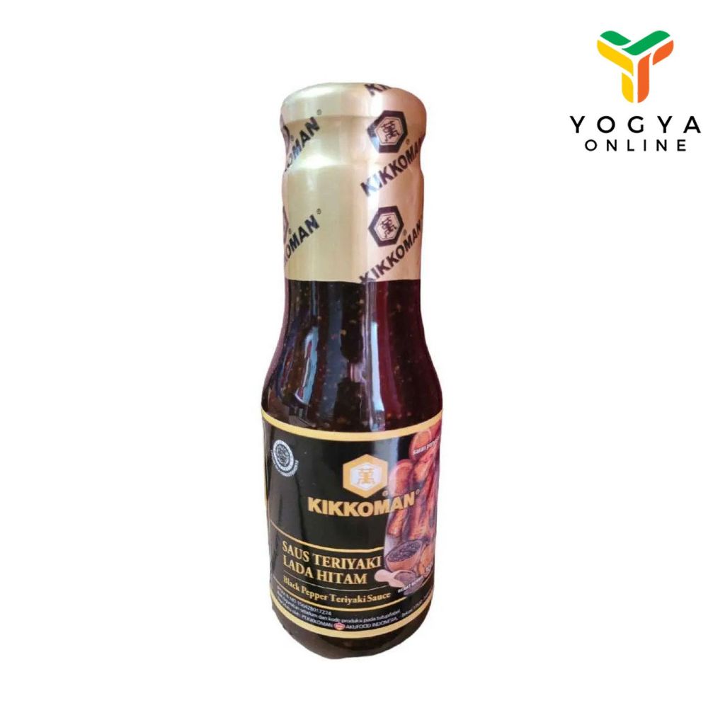 

Kikkoman Black Pepper Teriyaki Sauce 300 Gr
