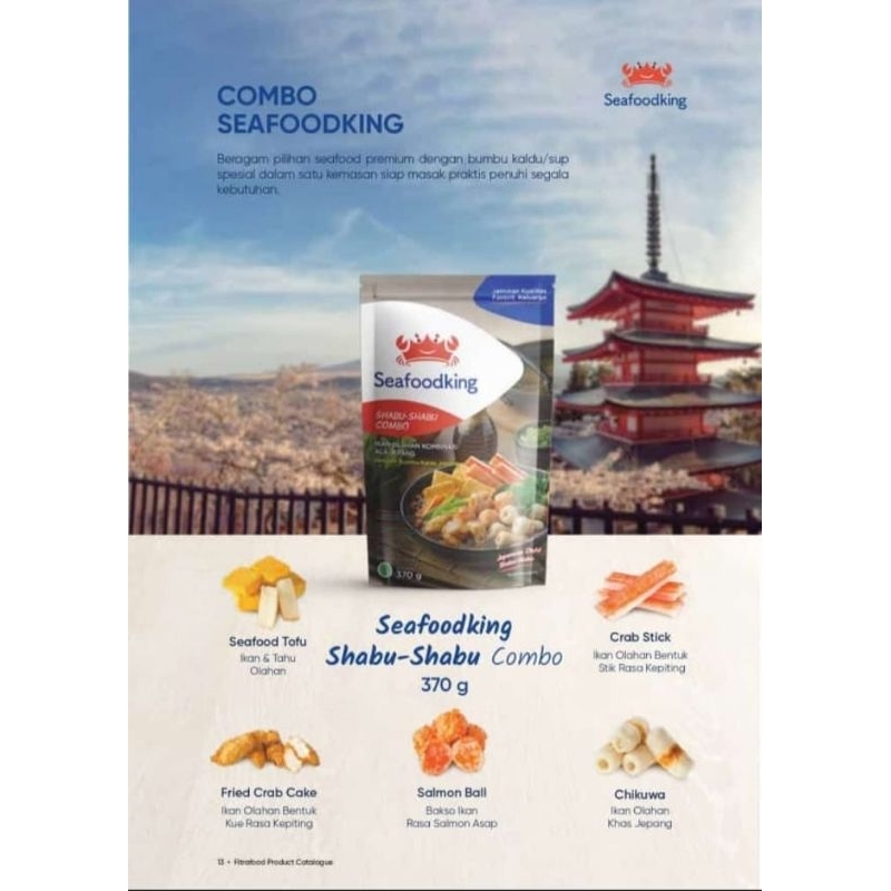 

Seafood King Shabu Shabu Combo uk 370gr