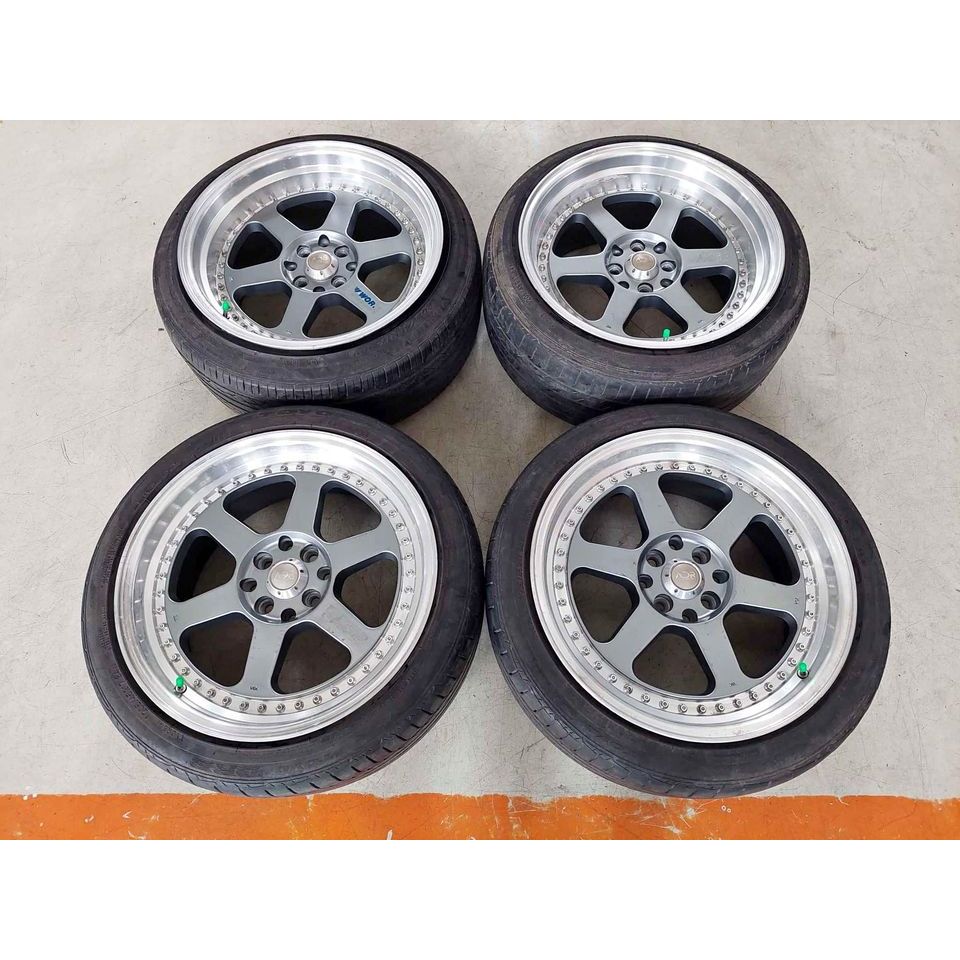 Velg Mobil Bekas WORK MEISTER R17X8/9 8X100/114 ET25/30 GML