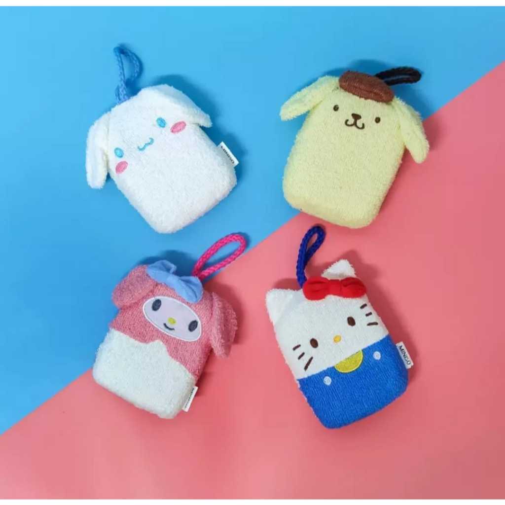 Spons Mandi / Bath Puff Sanrio MINISO