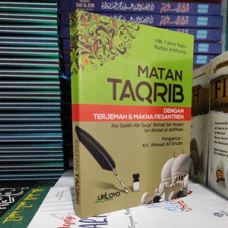 Matan taqrib - terjemah matan taqrib  - matan taqrib 3 bahasa -  terjemah taqrib shoff cover - terje