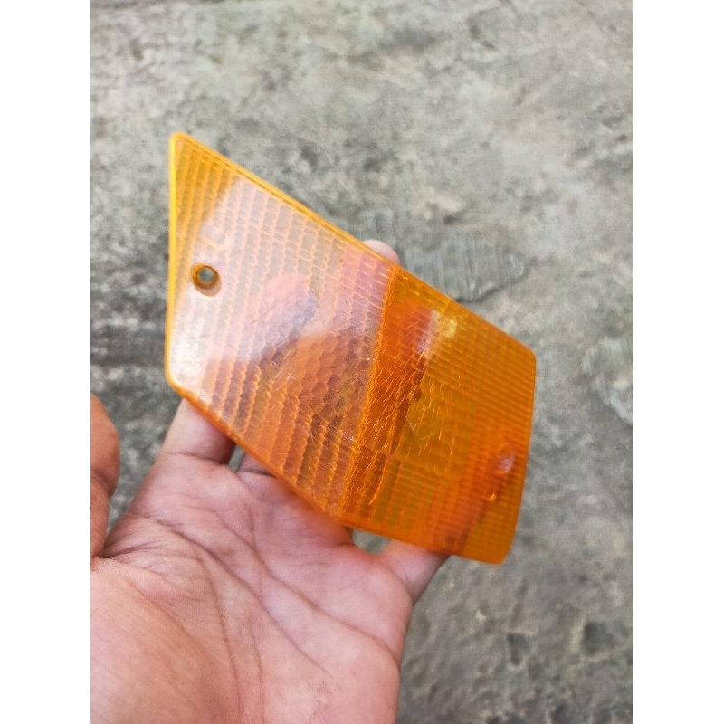 Mika Lampu Sein Leting Belakang Sebelah Kiri Vespa Exel Original Bekas Copotan Motor Second 2nd