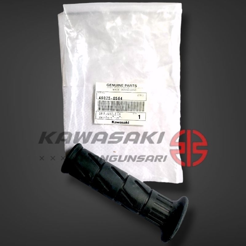 Original Handgrip kiri Kawasaki Ninja 250 FI, Ninja 250 R, ER6 - 46075-0564