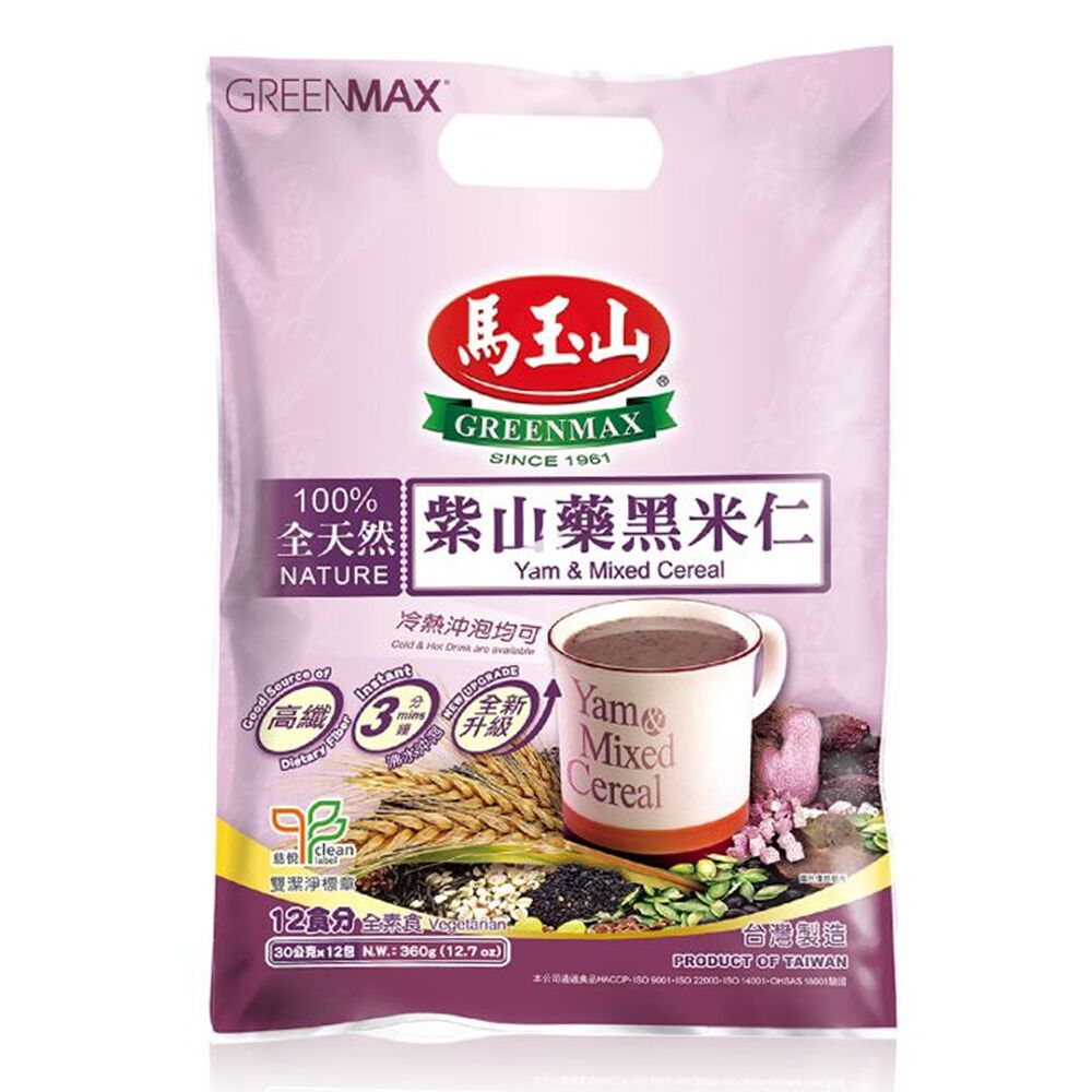 

GREENMAX YAM & MIXED CEREAL 570GR